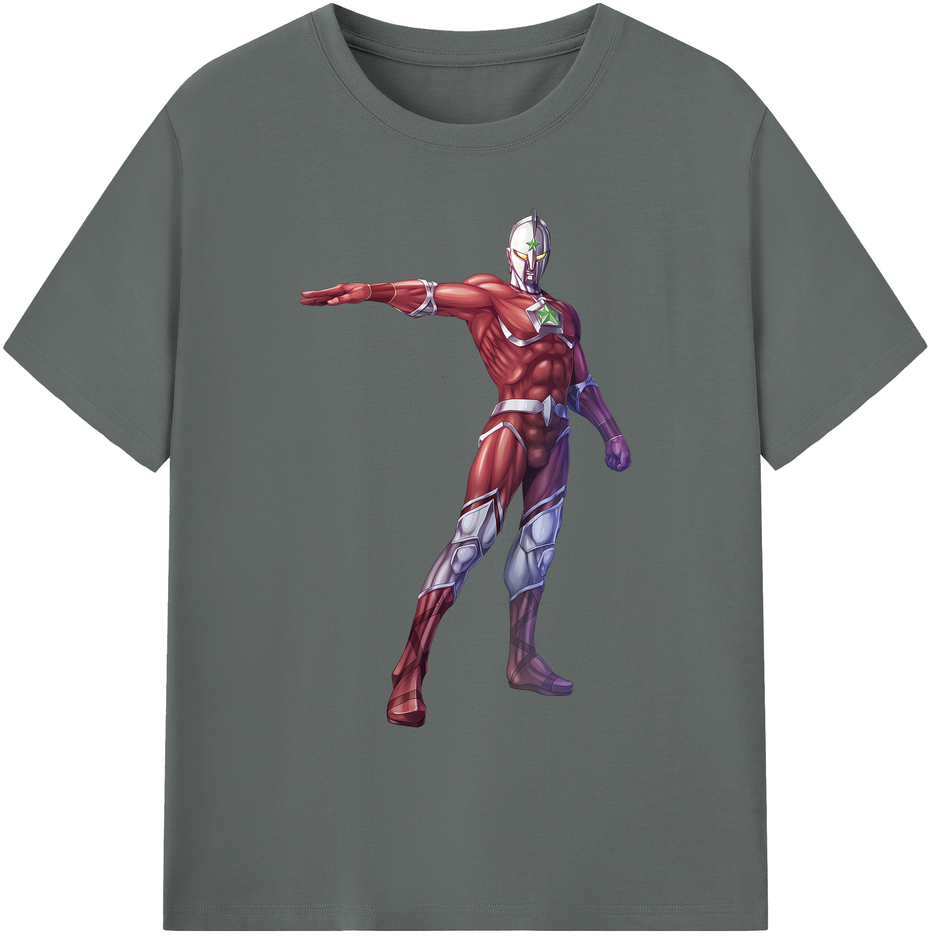 （画像用） ウルトラマン Ultraman 綿100％ メンズ半袖Tシャツ｜肌触りやわらか＆通気性